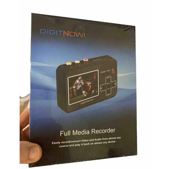 NEW DigitNow Full Media Recorder Convert Video & Audio Upgrade VHS Adapter Cable - Picture 1 of 5